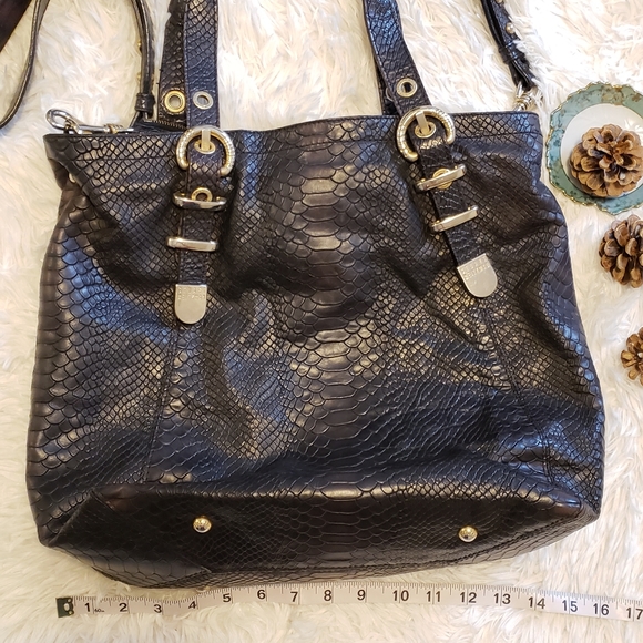 Stuart Weitzman Embossed Leather Bag - Picture 5 of 9